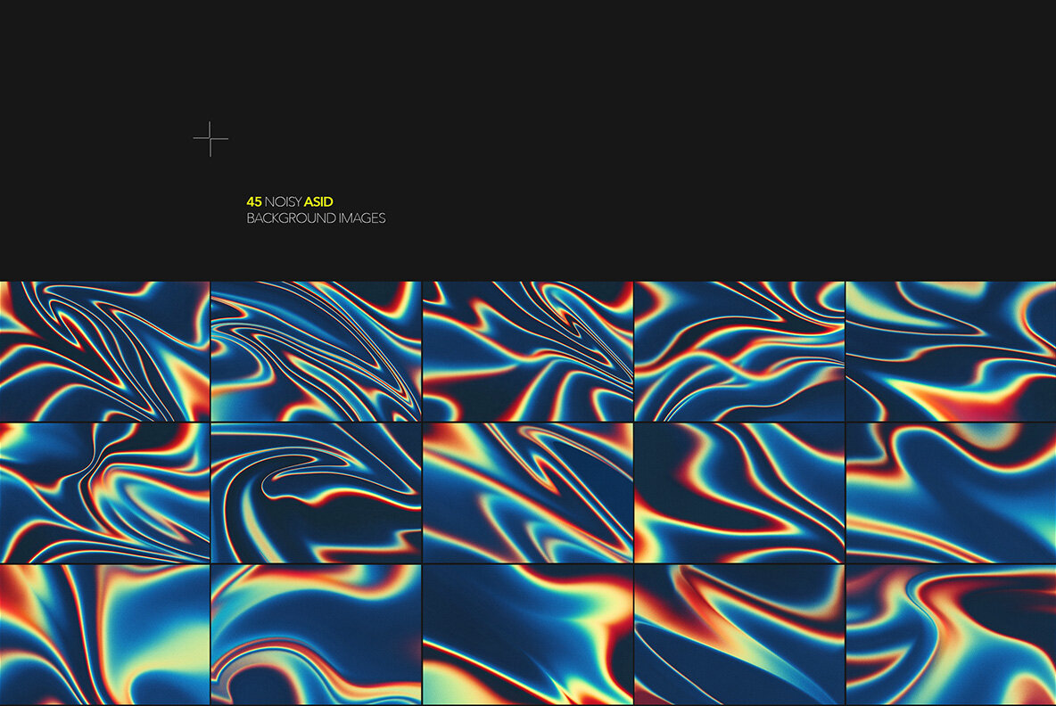 Mahakala Acid Gradient Textures 6