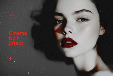 Cinema Noir Photo Effect