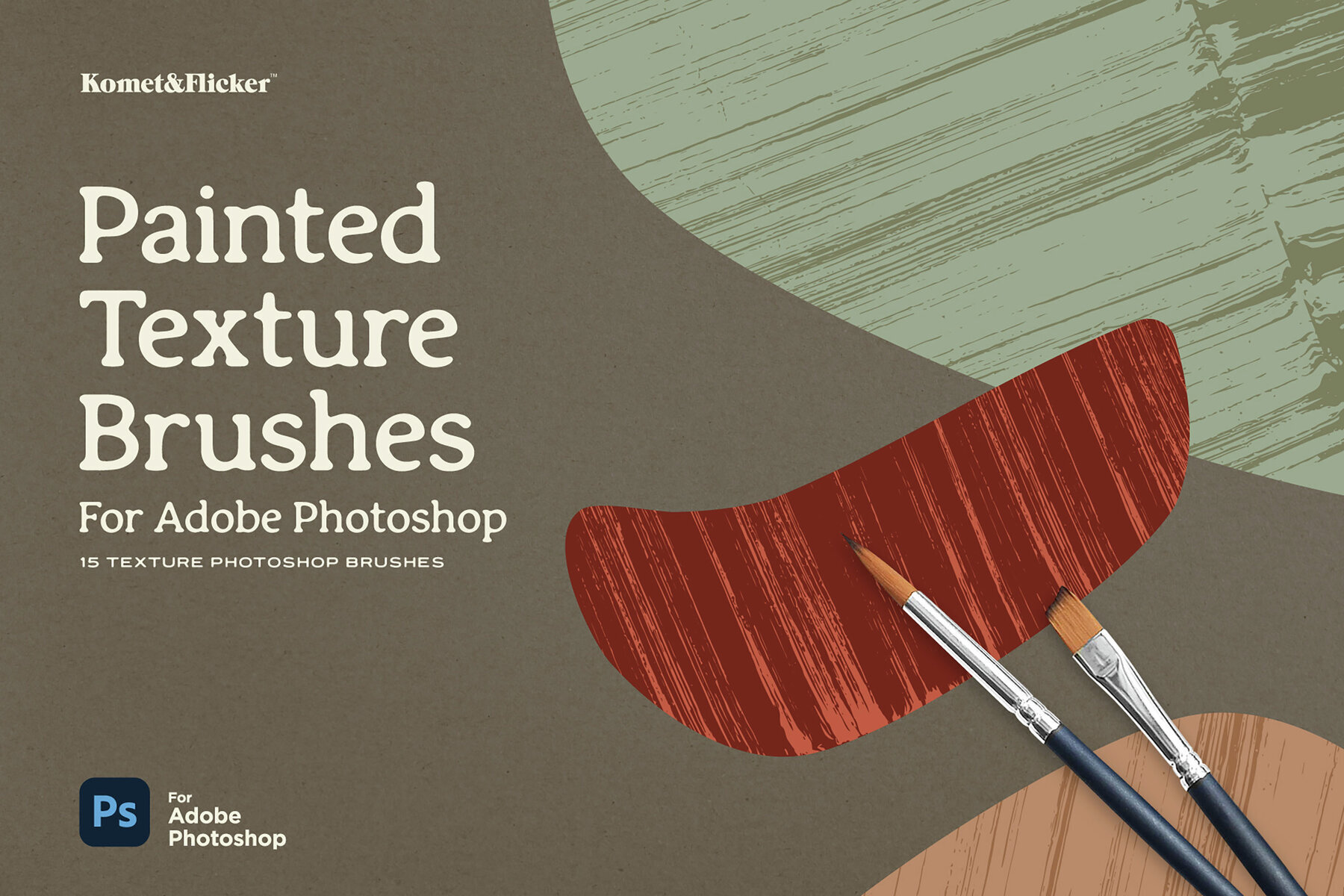 Painted Texture Brushes for Adobe Photoshop 1