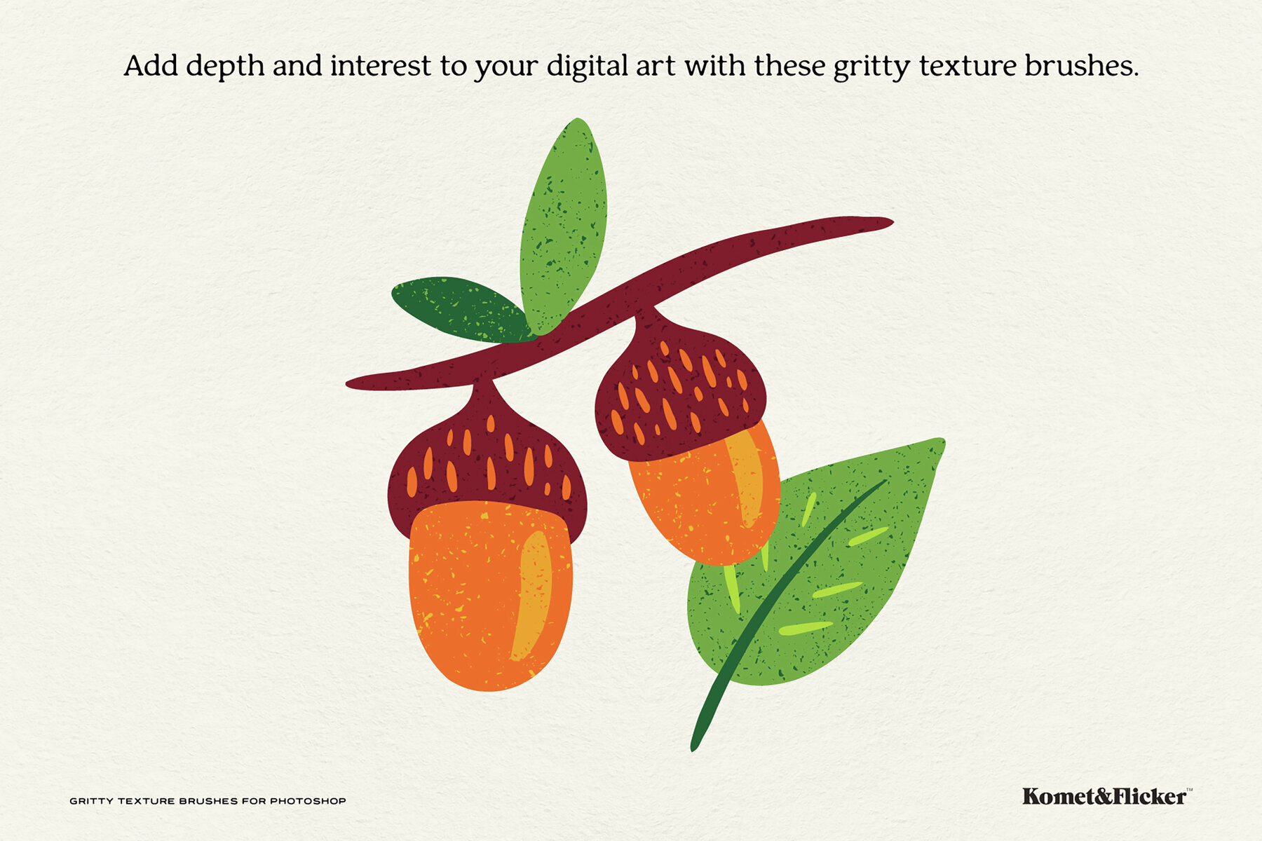 Gritty Texture Brushes for Adobe Photoshop 3