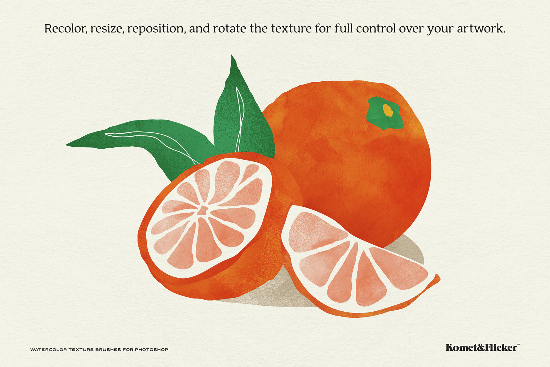 Watercolor Texture Brushes for Adobe Photoshop 3