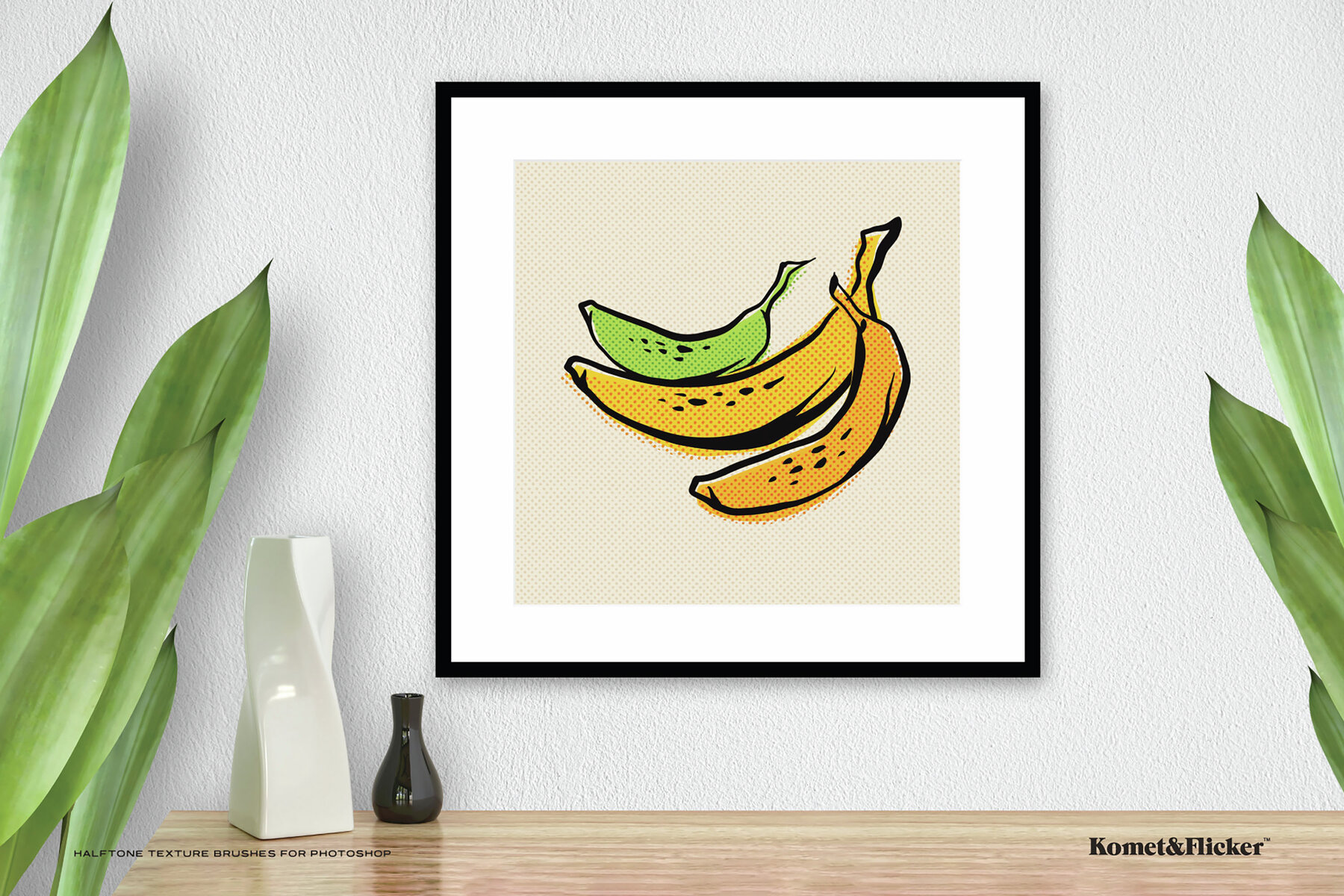 Halftone Texture Brushes for Adobe Photoshop 4