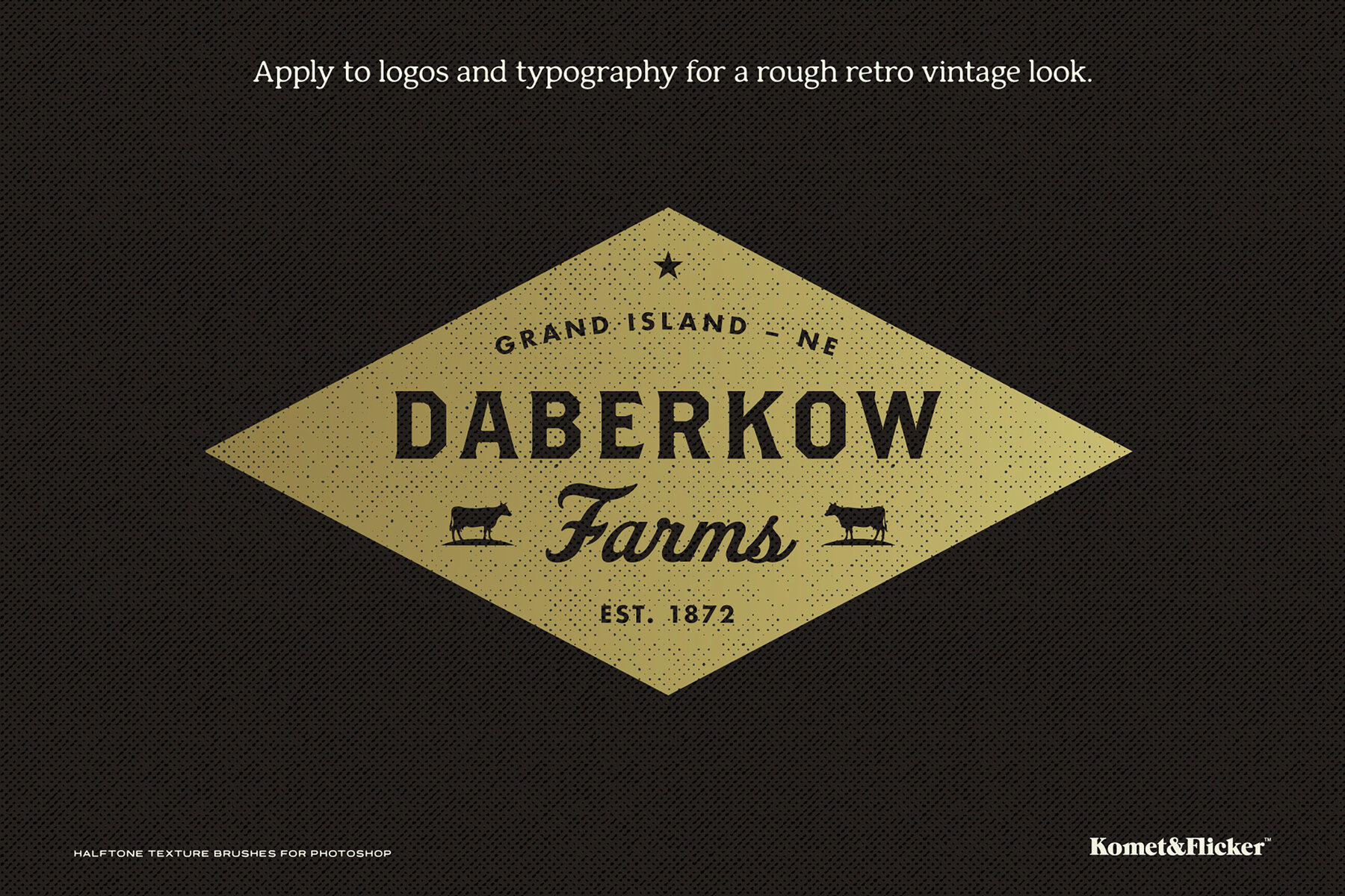 Halftone Texture Brushes for Adobe Photoshop 10