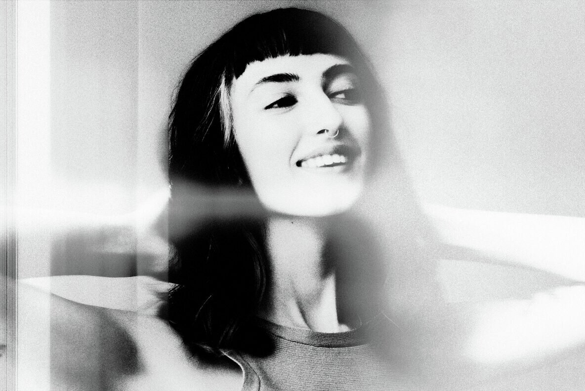 Black and White Broken Scanner Photo Effect 7