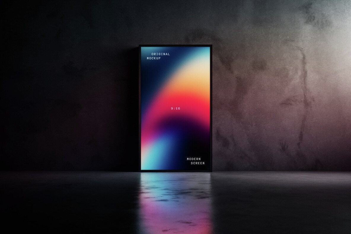 Vertical Screen Mockup 1