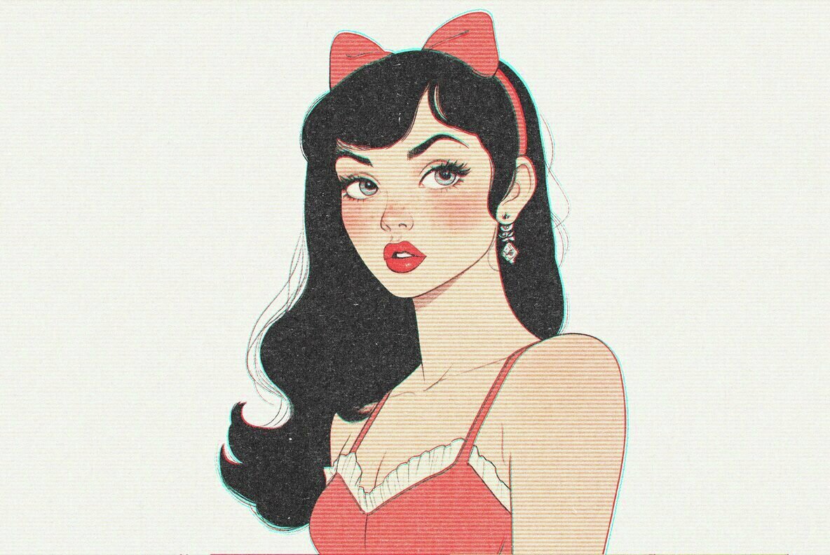 Old Screen Print Design Effect 3