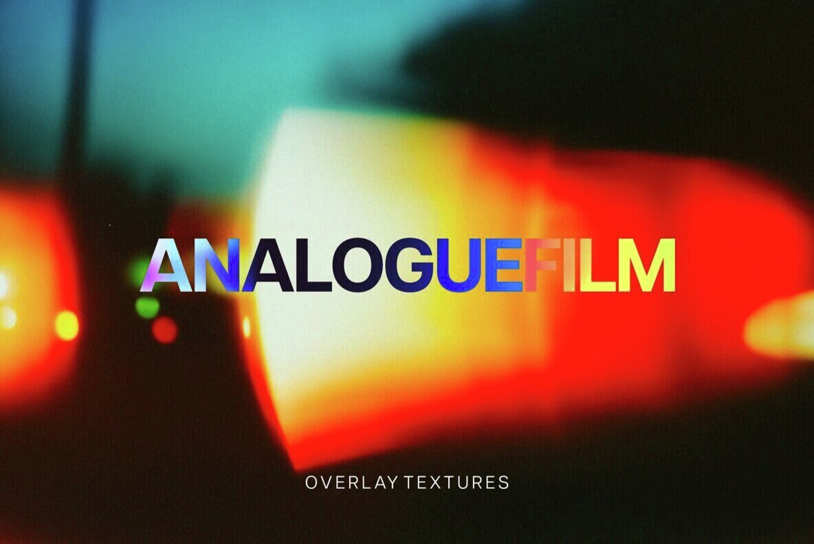 Analogue Light Leak Overlays 1