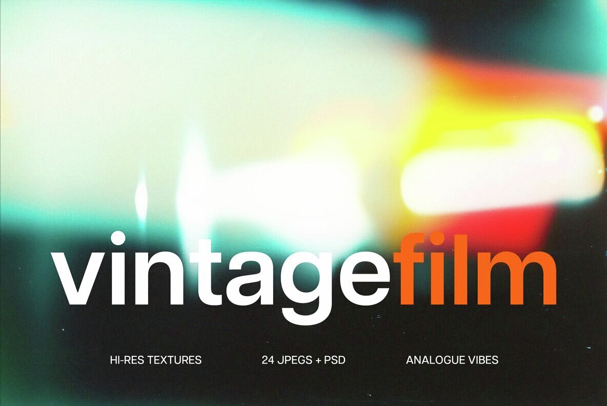 Vintage Film Analogue Overlay Textures 1