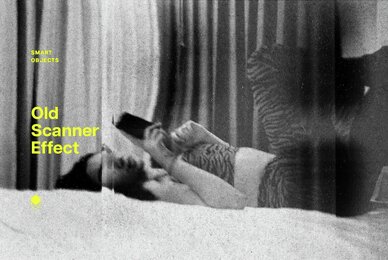 Old Scanner Photo Effect