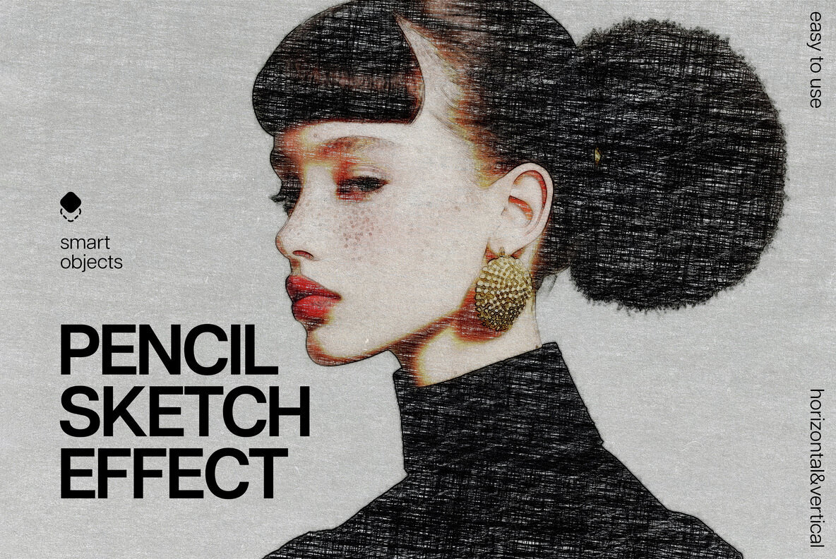 Pencil Sketch Photo Effect 1