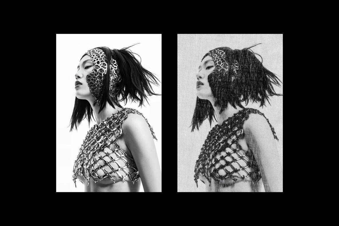 Pencil Sketch Photo Effect 3