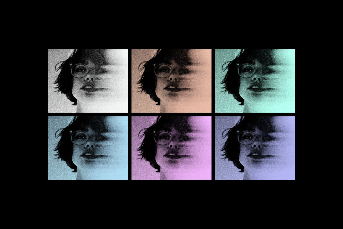 Halftone Motion Blur Effect 2