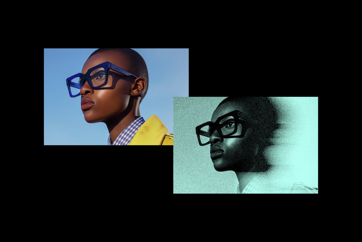 Halftone Motion Blur Effect 5