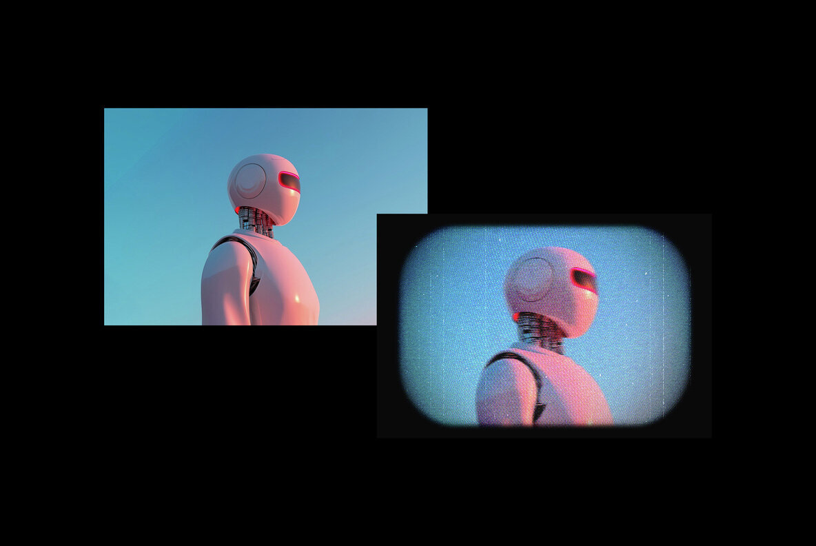 Aged TV Photo Effect 3