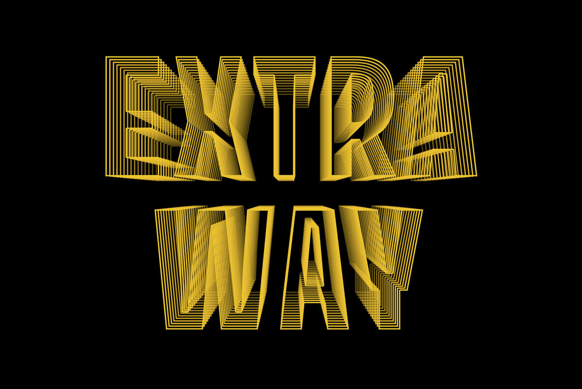 Isometric Text Effect 2