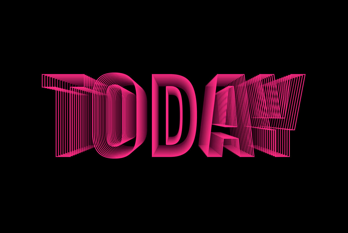 Isometric Text Effect 5