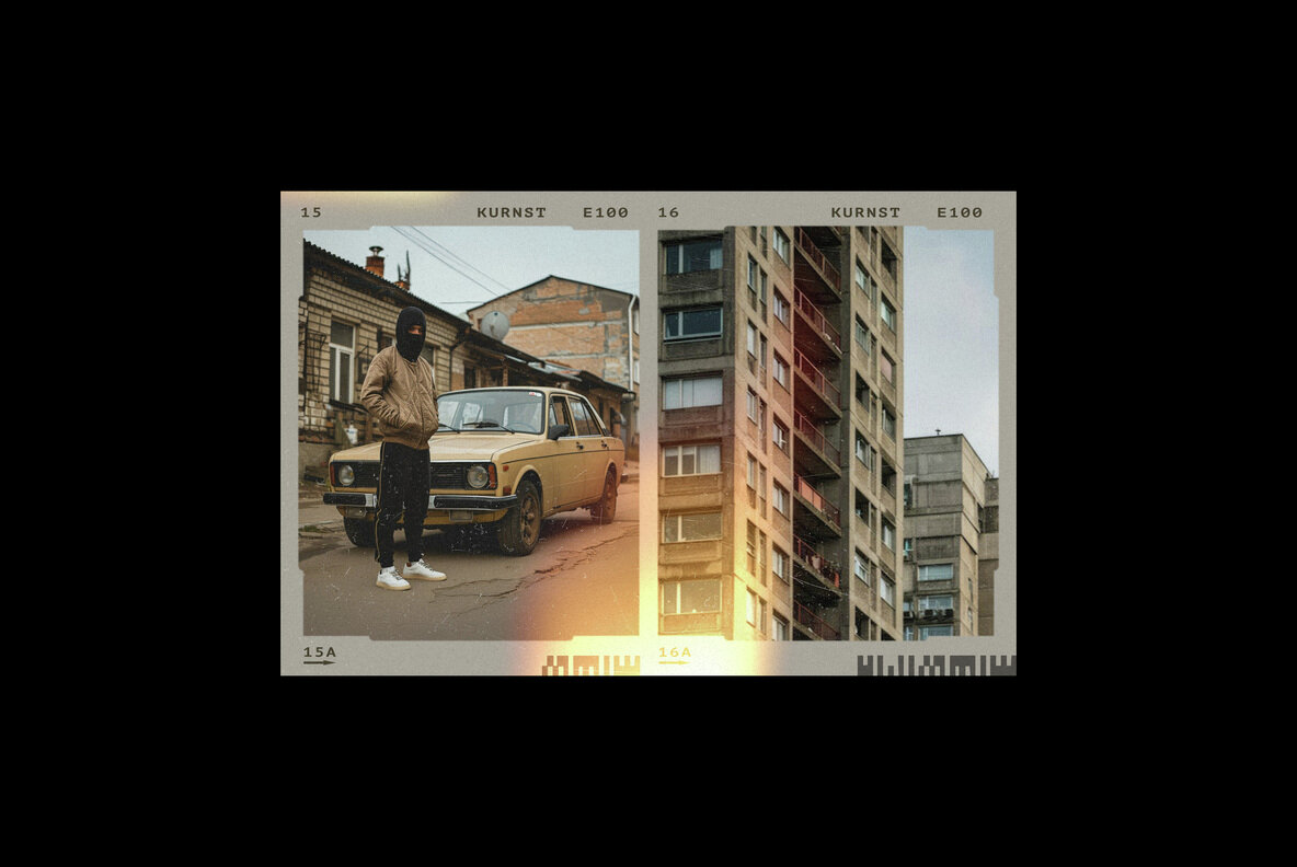 Retro Film Frames Mockups 5