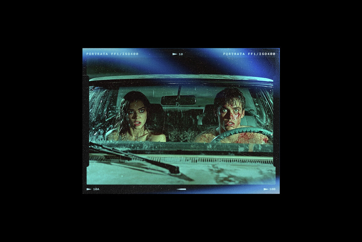 Vintage Film Frames Mockups 4