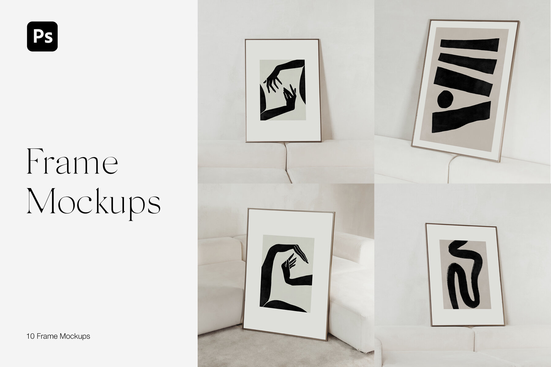 Frame Mockups for Photoshop PSD 1