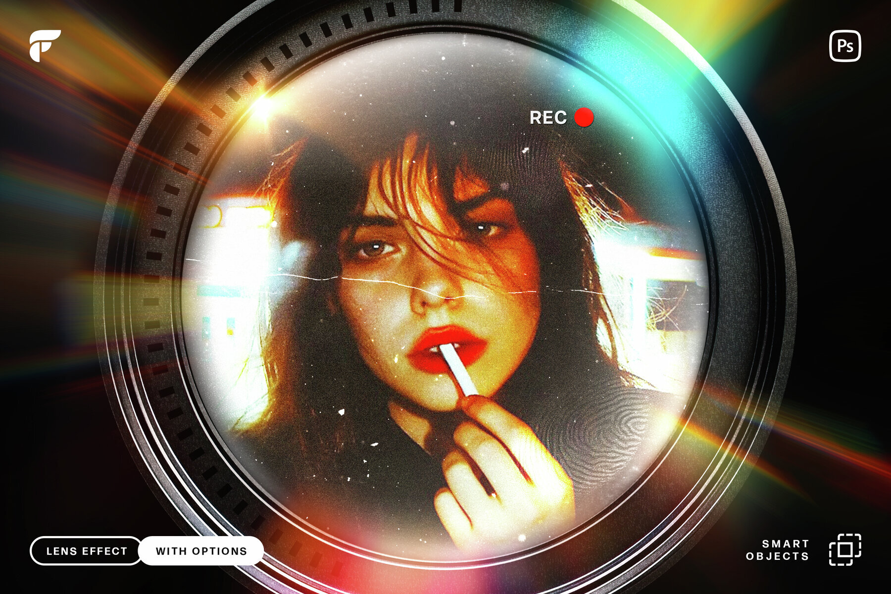 Fish Eye Camera Lens Photo Effect   1