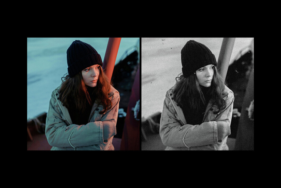 Noir Cinematic Photo Effect 2