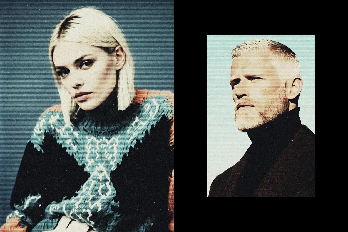 Faded Printer Photo Effect 2