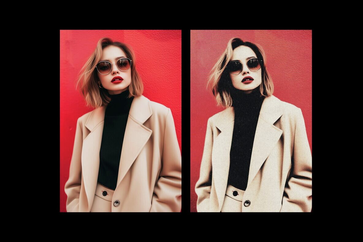 Faded Printer Photo Effect 4