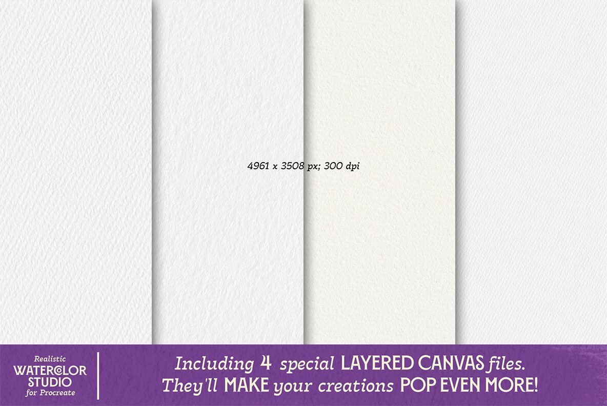 VVDS Realistic Watercolor Studio for Procreate 6