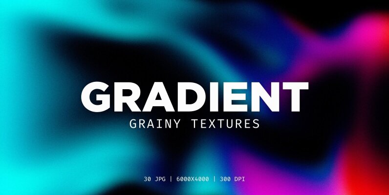 30 Gradient Texture Backgrounds