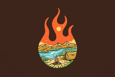 Camping on Fire