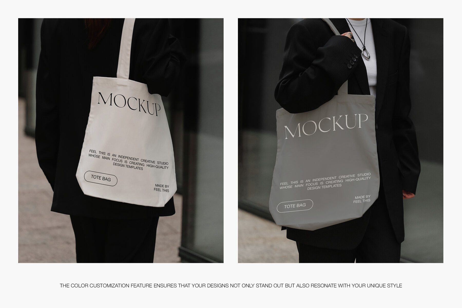 Realistic Tote Bag Mockups for Photoshop PSD 3