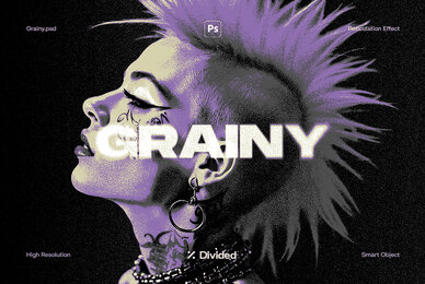 Grainy Reticulation Effect