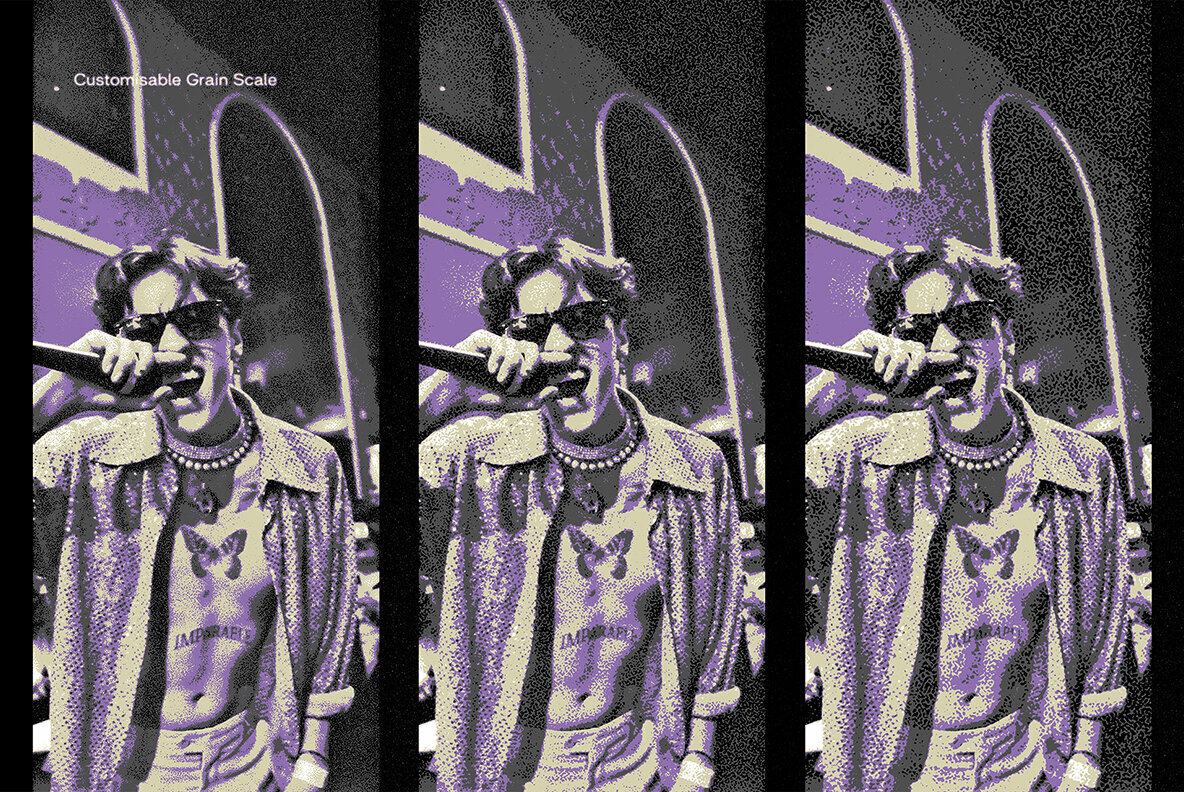 Grainy Reticulation Effect 3