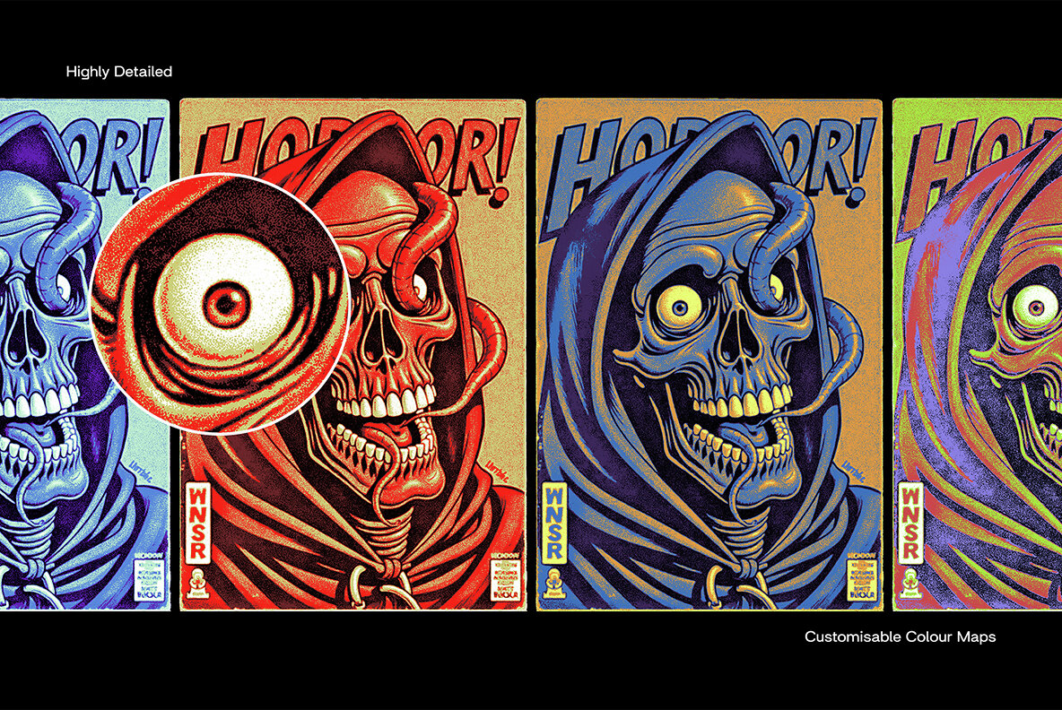 Grainy Reticulation Effect 6