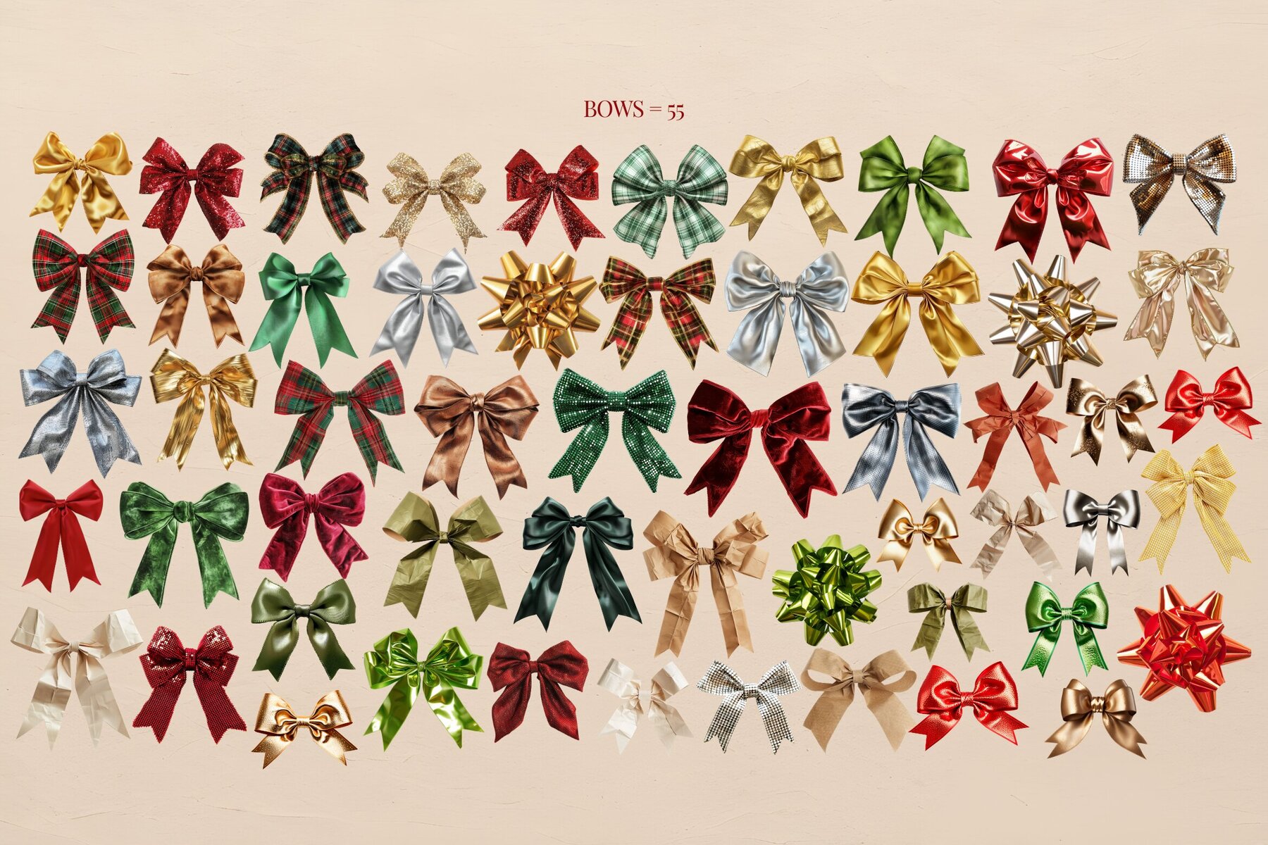 Festive Paper Collage Pack 5