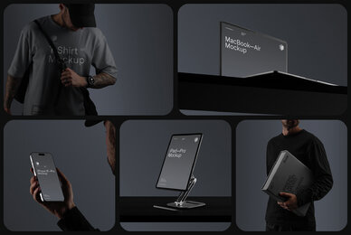 Branding Identity Mockups   Dusk Series 01