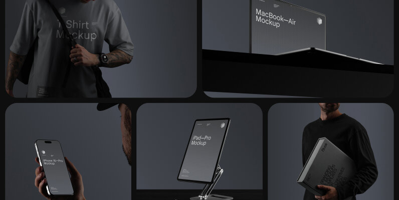 Branding Identity Mockups   Dusk Series 01