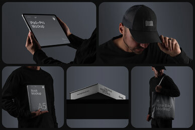 Branding Identity Mockups   Dusk Series 02