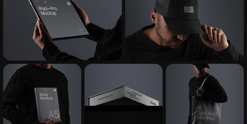 Branding Identity Mockups   Dusk Series 02