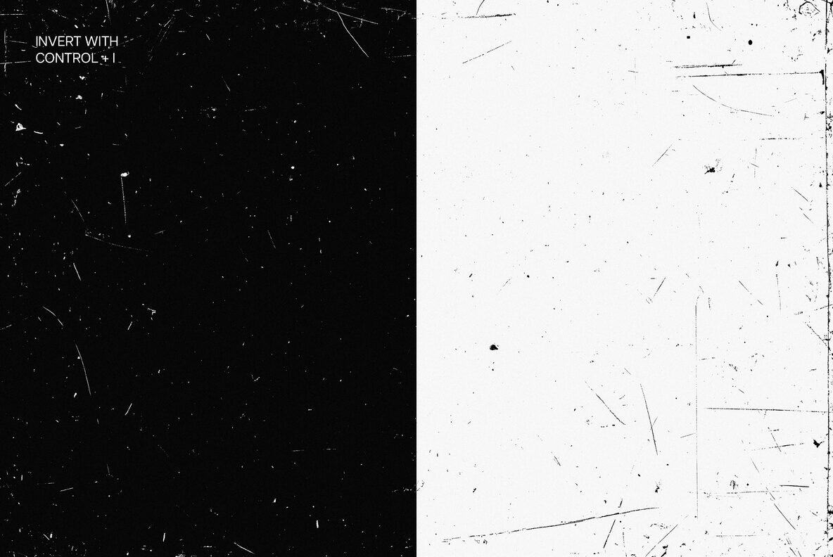 Black Dusty Textures Pack 5