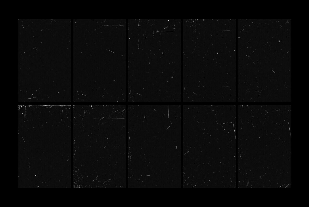 Black Dusty Textures Pack 8