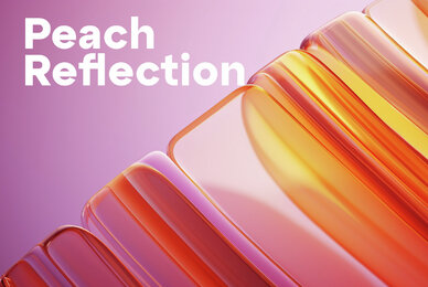 Peach Reflection