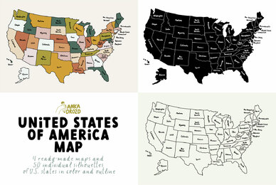 United States of America Map