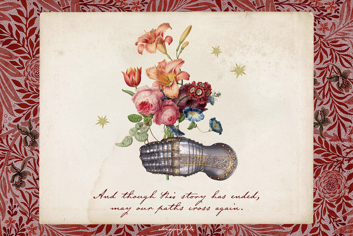 Medieval Fantasy   Scrapbooking Collage Set 13