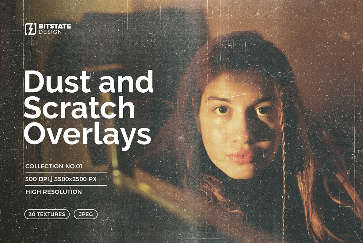 Dust and Scratch   Photo Overlays 1