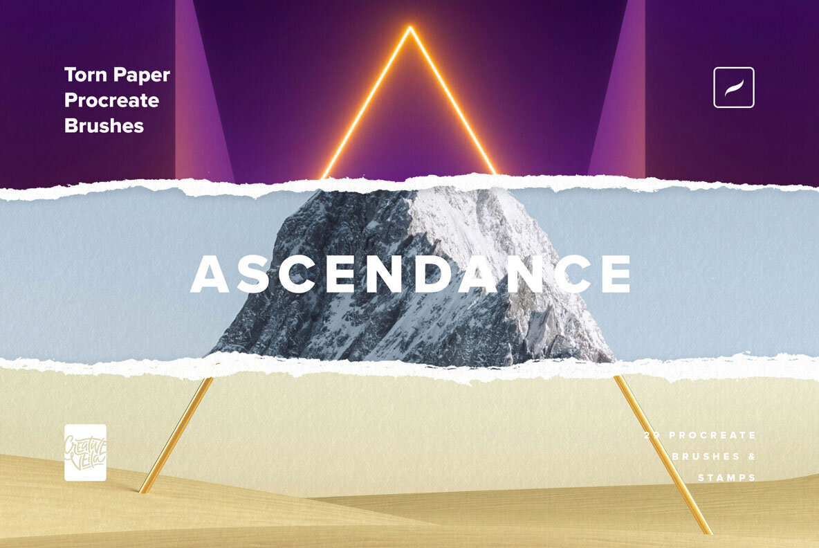 Torn Paper Procreate Brushes 2