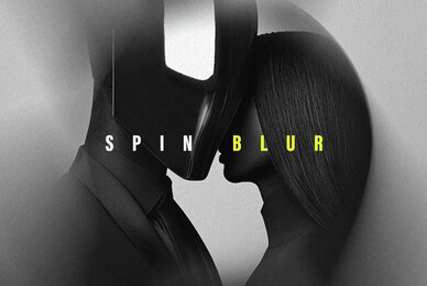 Spin Blur Noir Photo Effect