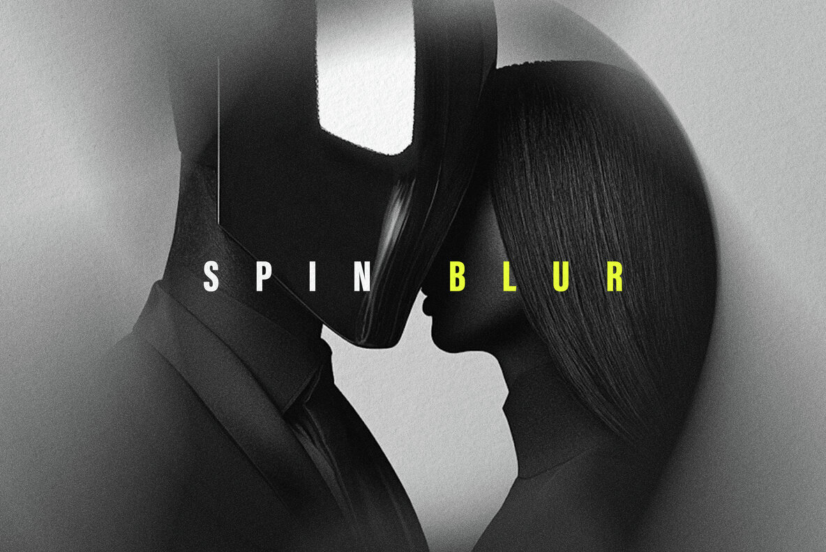 Spin Blur Noir Photo Effect 1