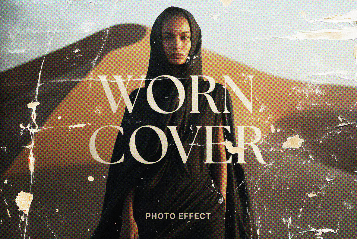 Worn Cover Photo Effect 1
