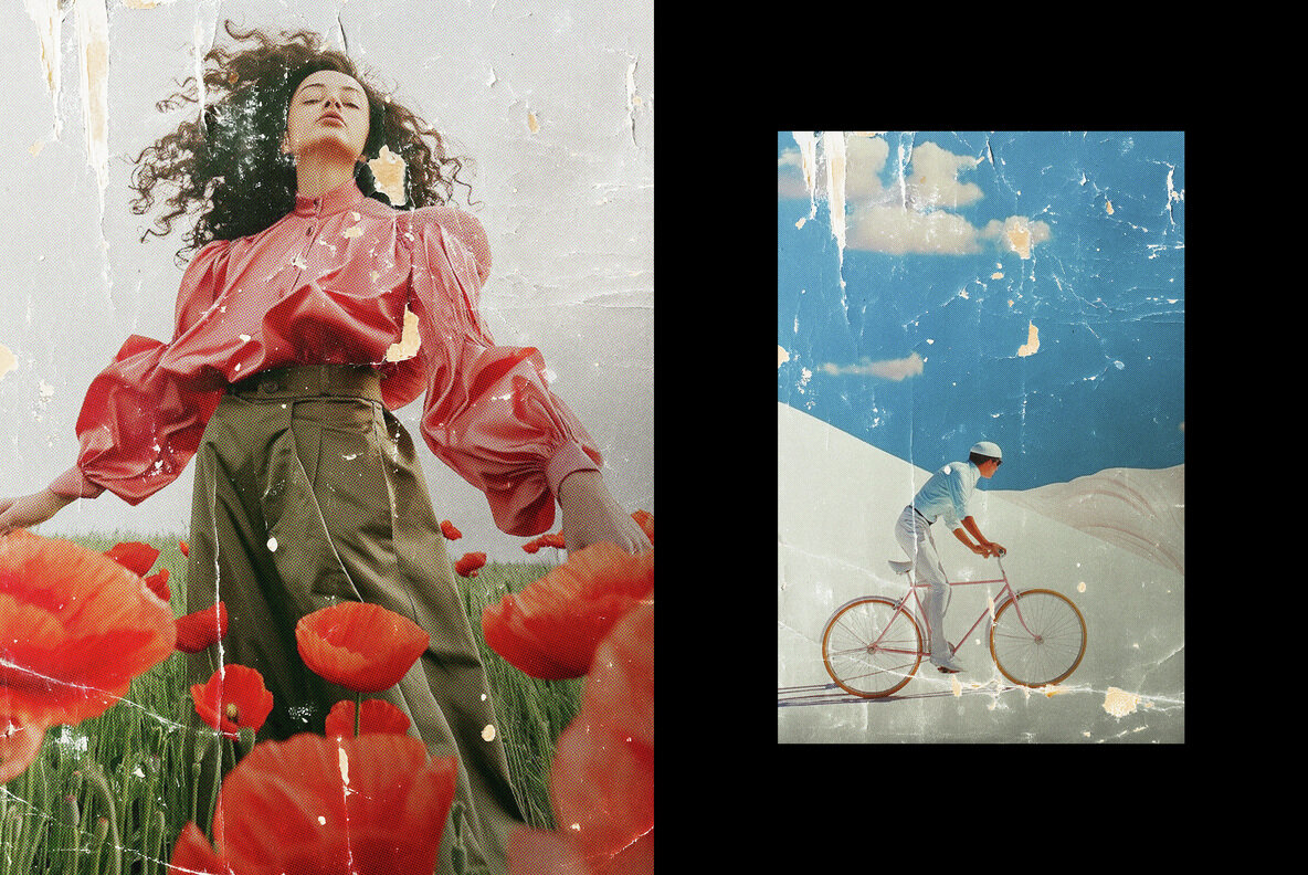 Worn Cover Photo Effect 6